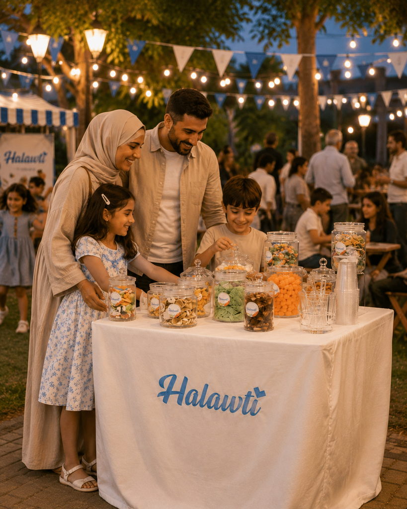 Halawti Table Design Rental
