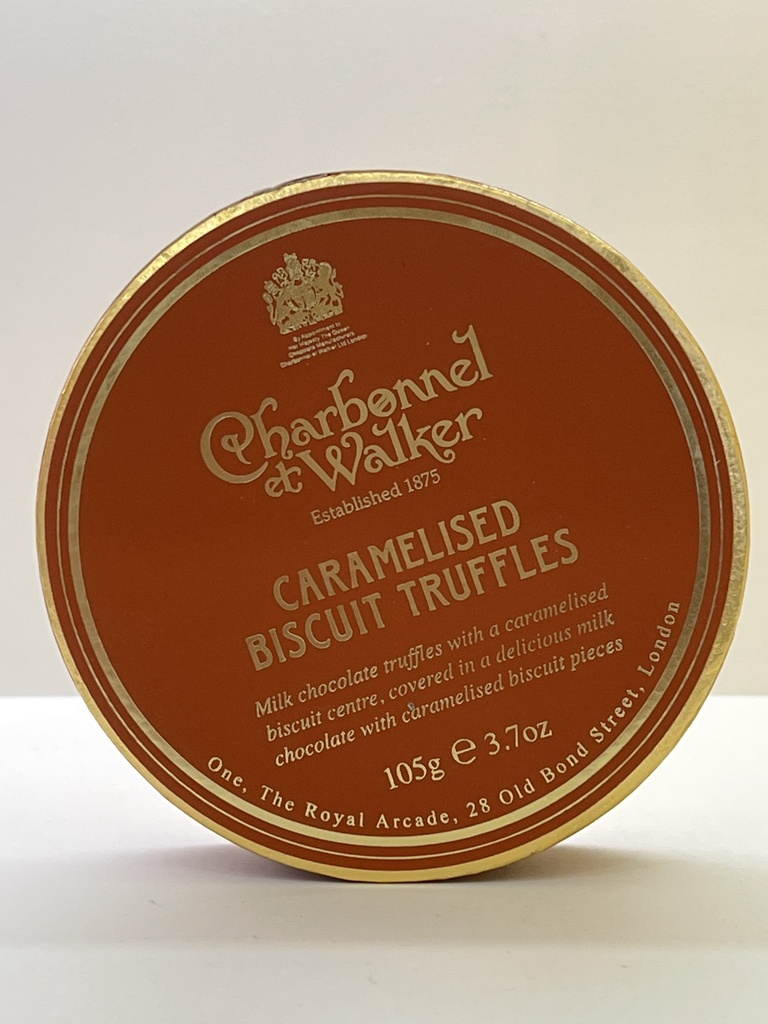 105g cetw caramelised biscuit truffles / ترافلز كراميل حليب براين ملح البحر