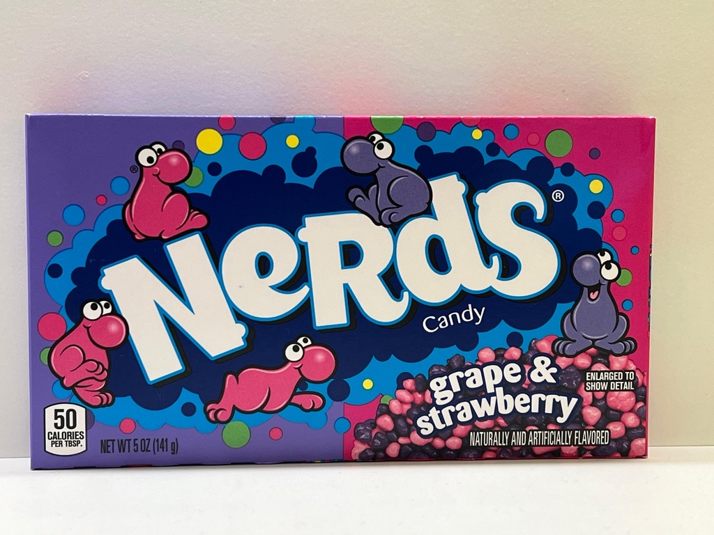 NERDS GRAPE/STRAWBERRY 141.7g