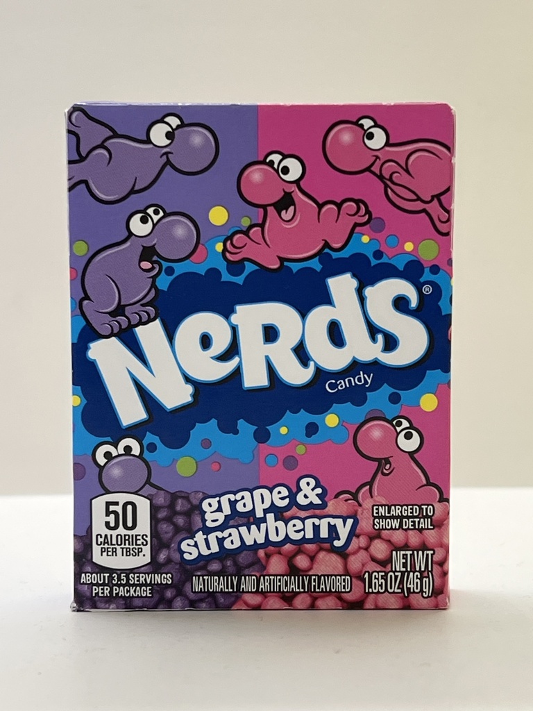 NERDS GRAPE/STRAWBERRY 46.7g 