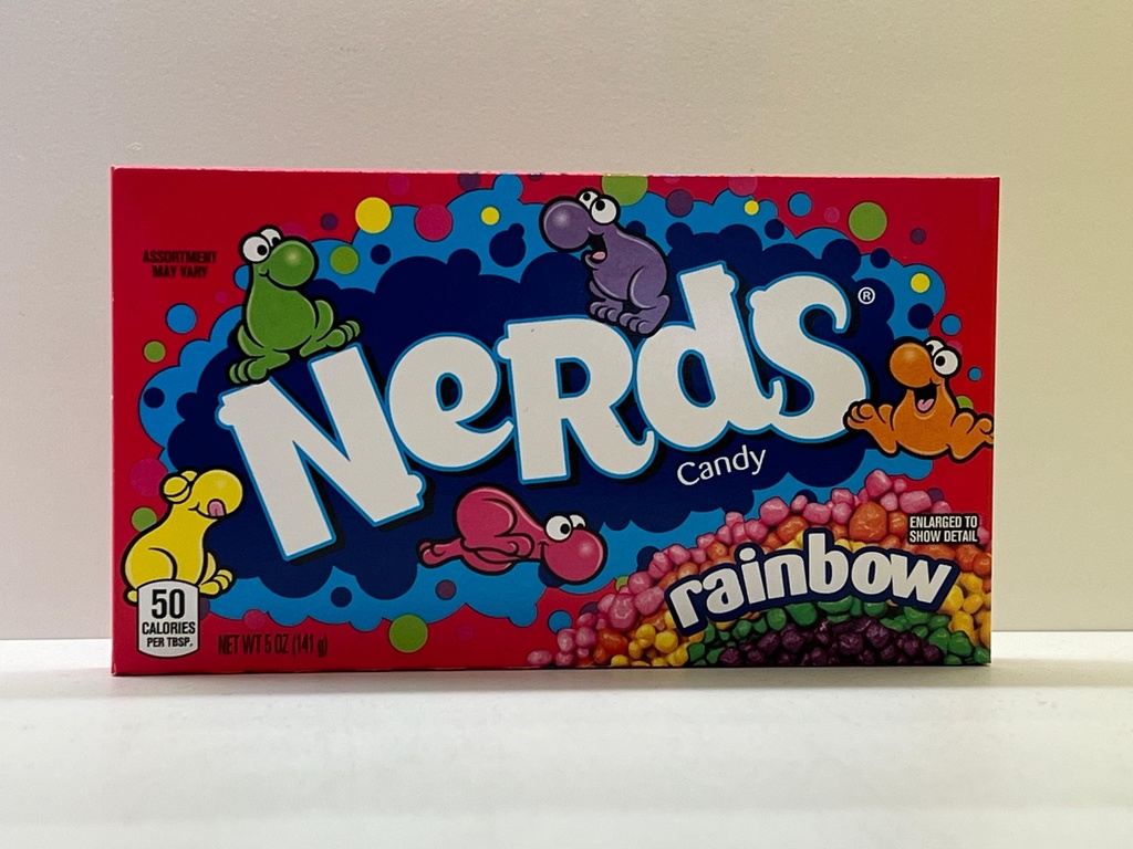 NERDS RAINBOW VIDEO BOX 141.7g 