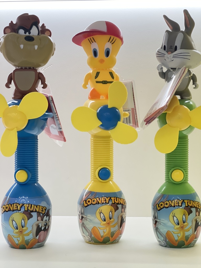 RELKON LOONEY TUNES SURPRISE FAN WITH CANDIES 10G 