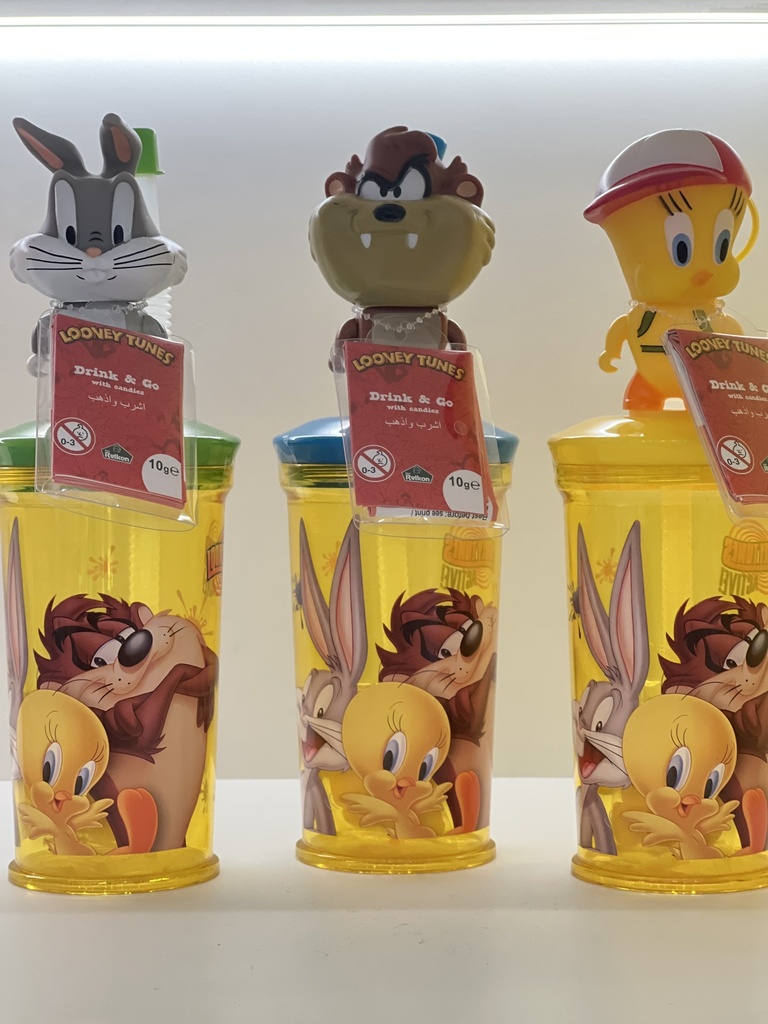 LOONEY TUNES DRINK & WITH GO CANDIES 10G 