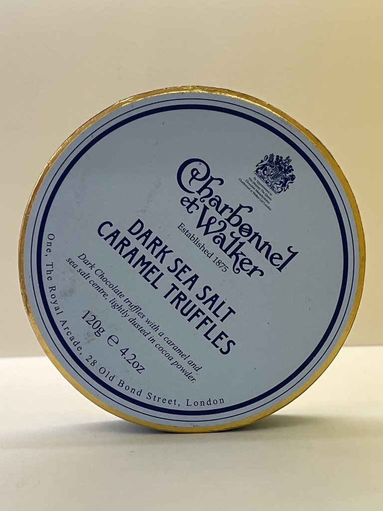 [1030005] 120g Dark Sea salt Carmel Truffles  / ترافلز كراميل بملح البحر الداكن