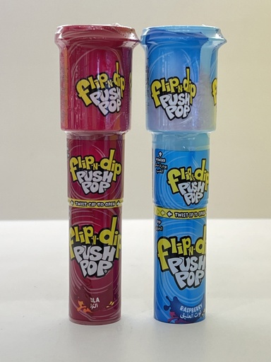 [1390016] BAZOOKA FLIP DIP COLA & RASBERRY 