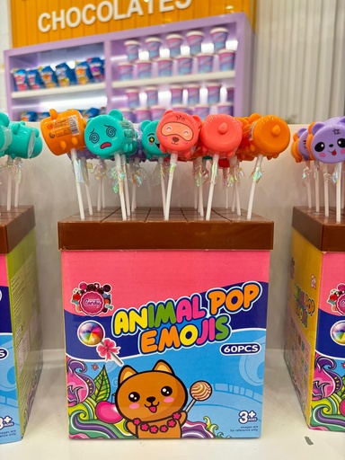 [1260029] HANOON ANIMAL POP EMOJIS 3.5G