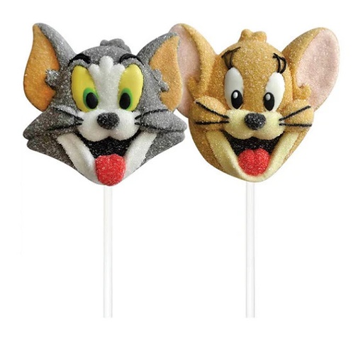 [1610003] TOM & JERRY MARSMALLOW LOLLIPOP 45G