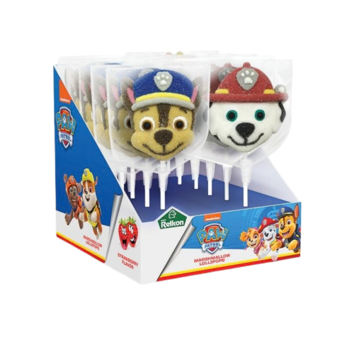 [16100004] PAW PATROL MARSMALLOWS LOLLIPOP 45 G